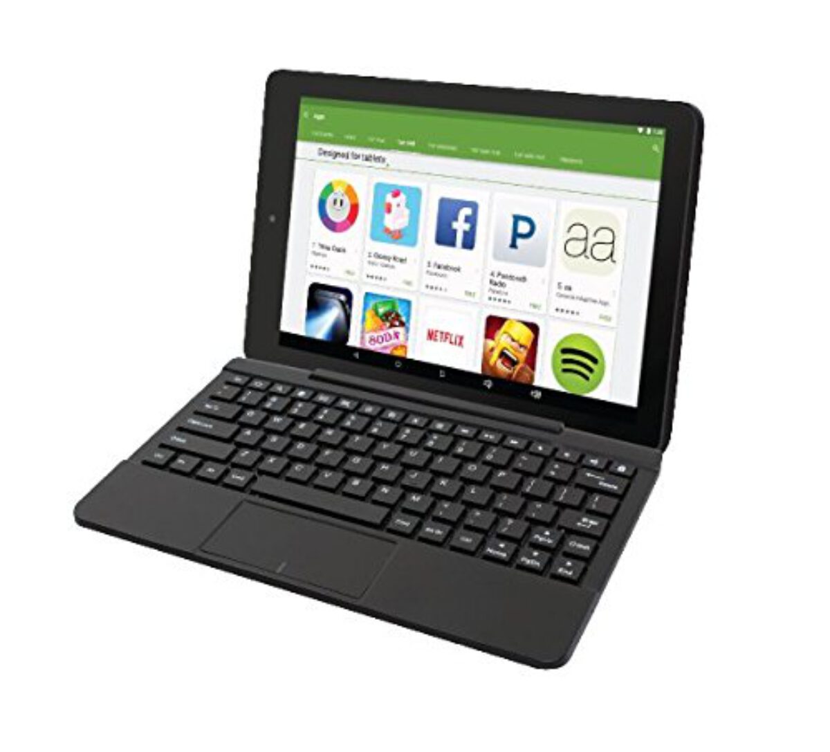 1280 x 800 Android 6.0 RCA Viking Pro 10 1 GB RAM 32GB Internal Memory Metallic Gray Tablet with Keyboard RCA 10.1 HD