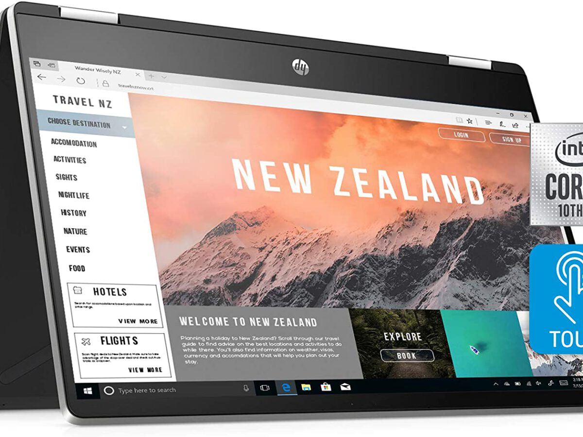 HP Pavilion x360 14-inch Convertible Laptop - Best Reviews Tablet