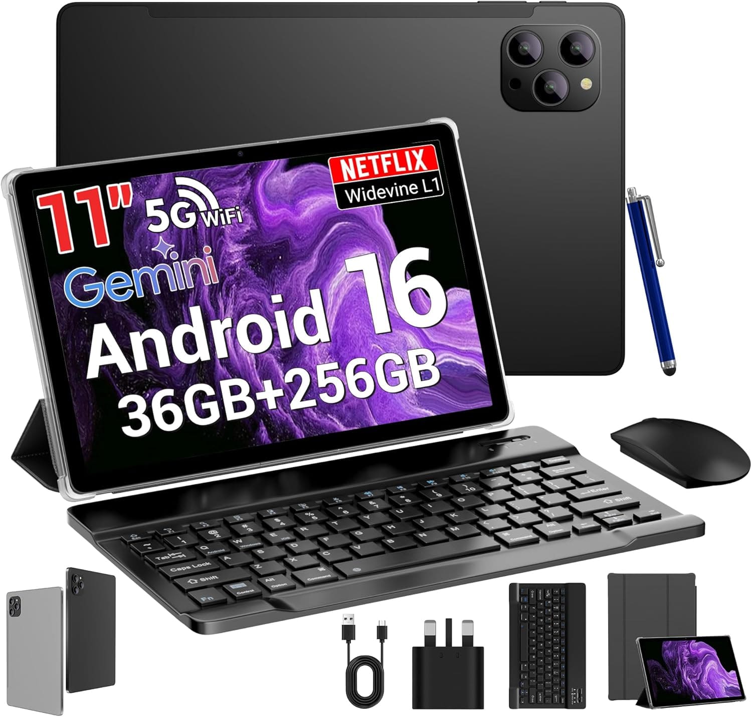2026 ROSYVIBE Tablet Slim 11 Inch Android 16 - Best Reviews