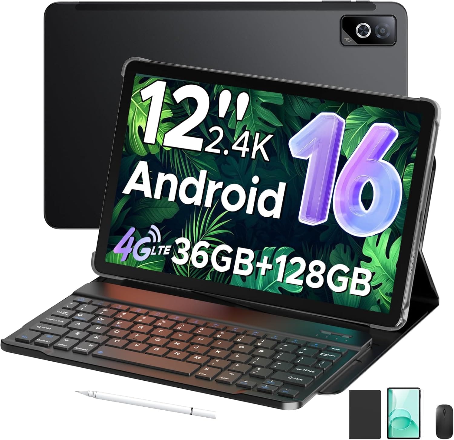 DOOGEE Tab G6 Pro 12 Inch 2.4K - Best Reviews Tablets 4G LTE Phone